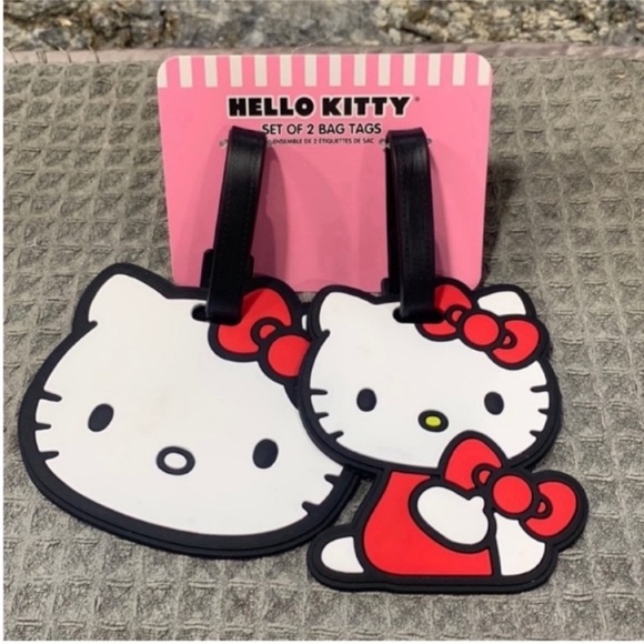 NWT Hello Kitty Luggage Tags - Picture 1 of 2